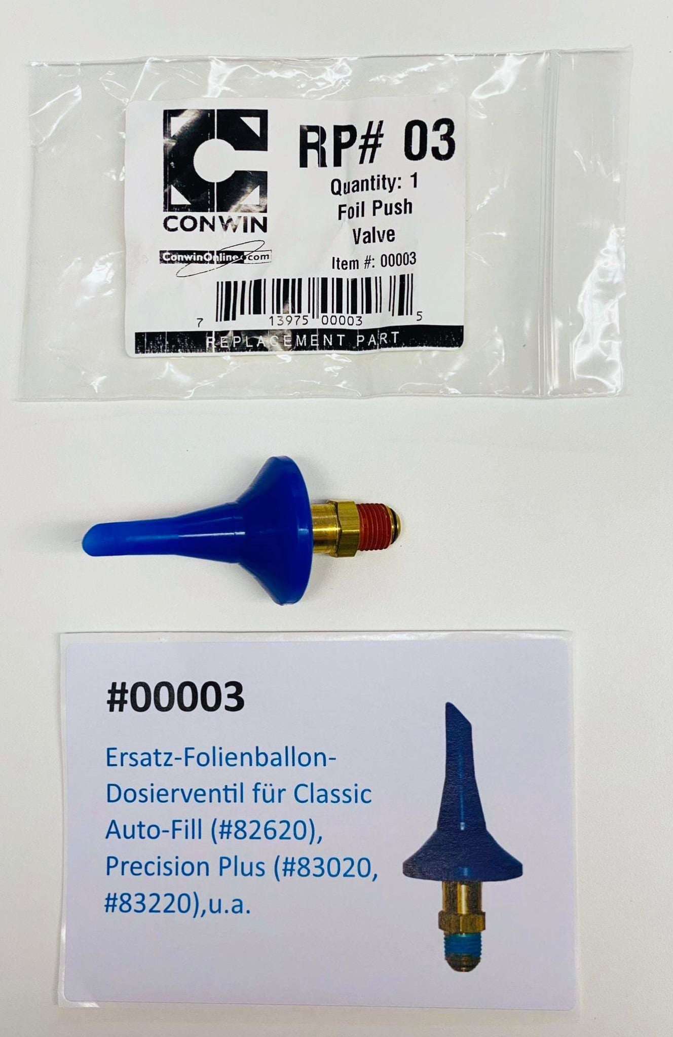 #00003 - Foil Push Valve