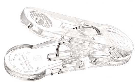 #CNS30CLEAR - HEAVY CLIP AND WEIGHTS 30 GR CLEAR (PKG OF25)