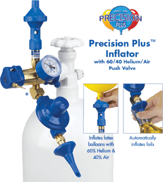 #83220 - Precision Plus Inflator with 60/40 Push Valve