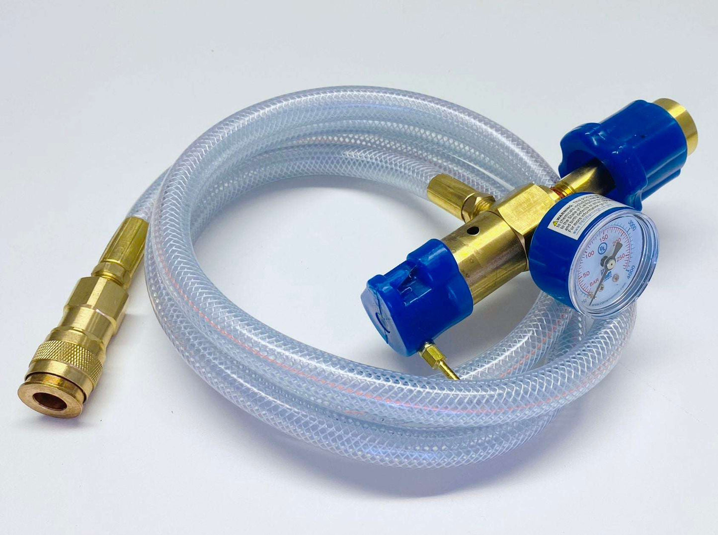 #00038 - Euro Primary Regulator w/Hose for DSSS, DUP 2, WS