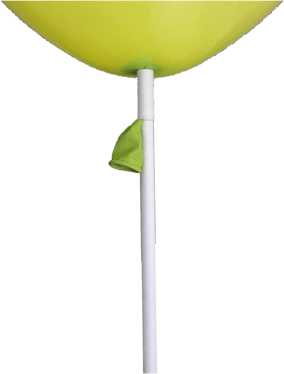 PSS30 - 100 Papier-Ballonstäbe mit Stecksystem