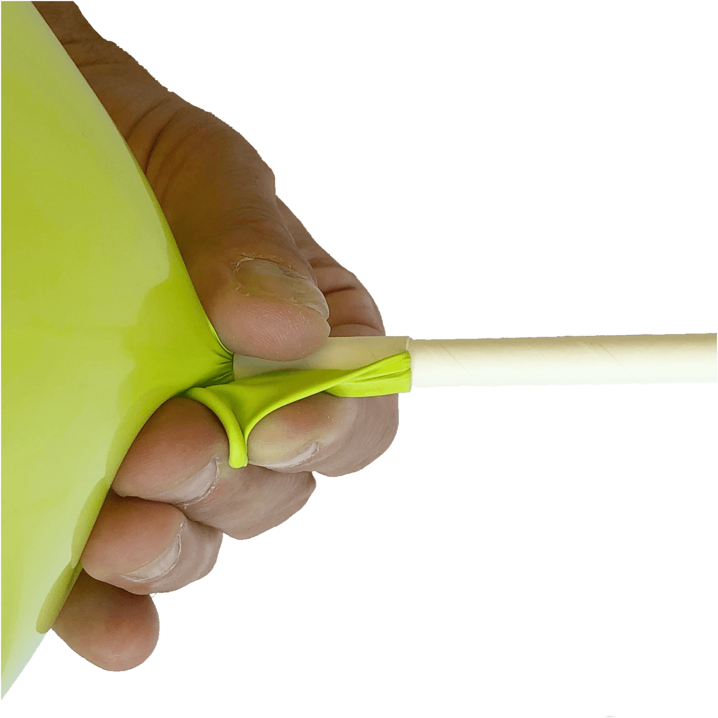 PSS30 - 100 Papier-Ballonstäbe mit Stecksystem