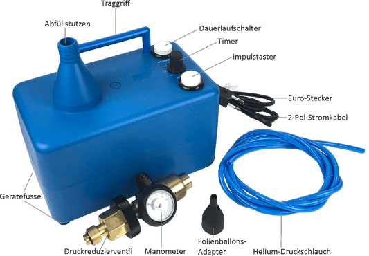 Z-15 - Ballon-Aufblasautomat für  Helium/230V