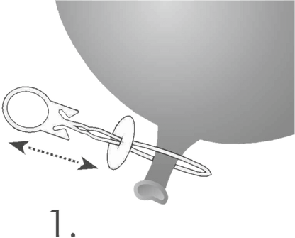 ZF8 - 100 ZIBI-Fix-Schlingenverschlüsse