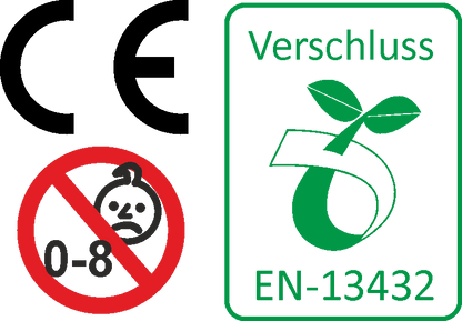 ZF4E - ZIBI-Fix-Bandverschlüsse, kompostierbar